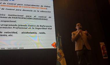 Matías Roldán presente en el V Congreso Nacional de Seguridad Vial en Mar del Plata